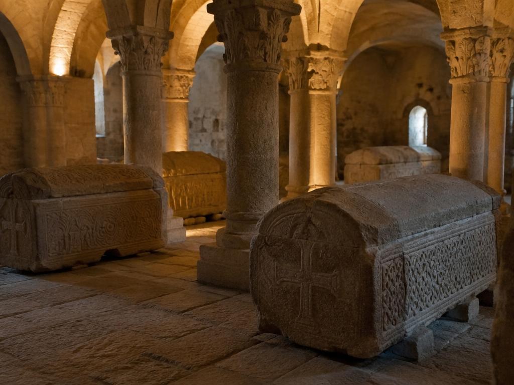 Jouarre et ses cryptes mérovingiennes