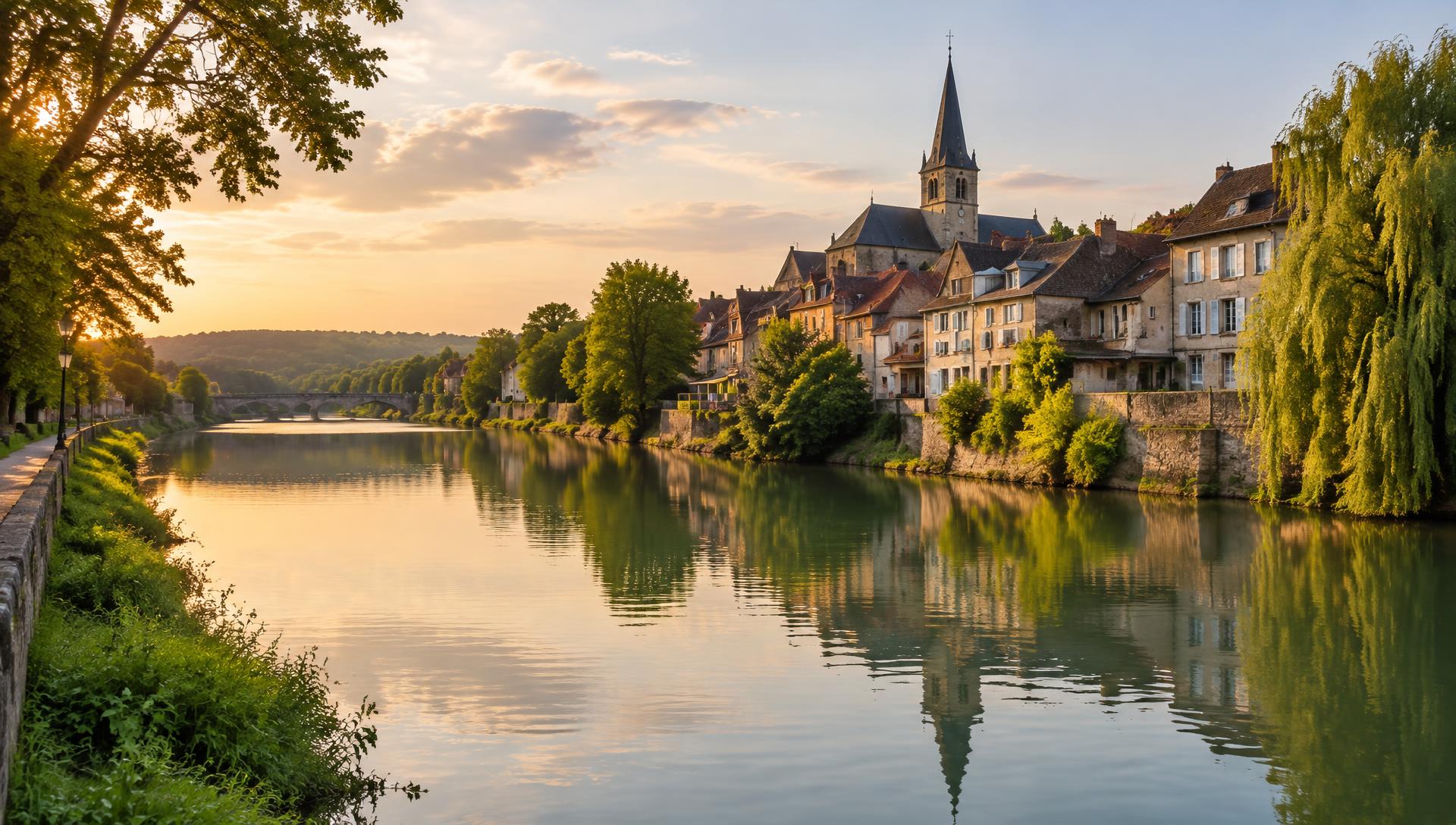 Les bords de Marne à La Ferté-sous-Jouarre