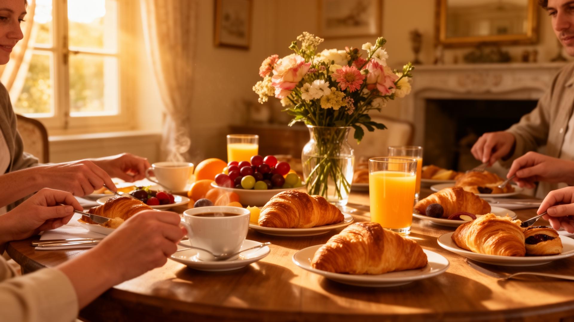 Brunch gourmand livré dans un logement de charme par La Conciergerie Briarde