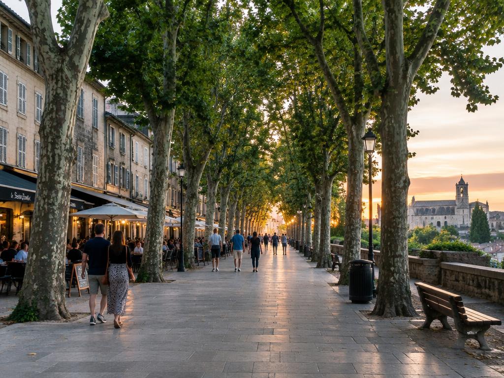 Les mails de la vieille ville